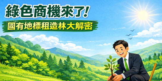 公私攜手來造林，活化減碳創多贏